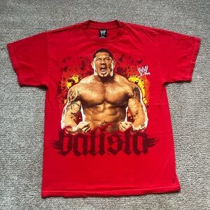 VTG 00’s / Y2K WWE Bautista Mens Red Tee